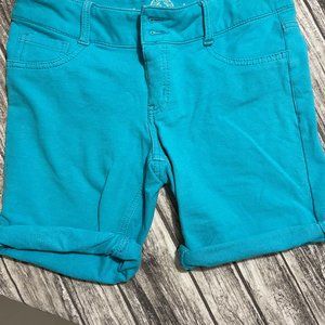 Teal soft shorts